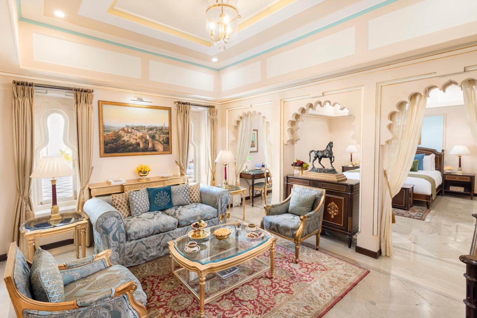 Taj Fateh Prakash Palace Udaipur Buitenkant foto